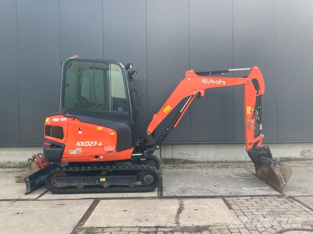 Kubota KX 027-4 Mini kotrók < 7t