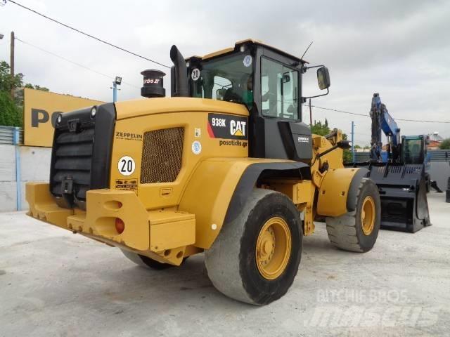 CAT 938 K Gumikerekes homlokrakodók