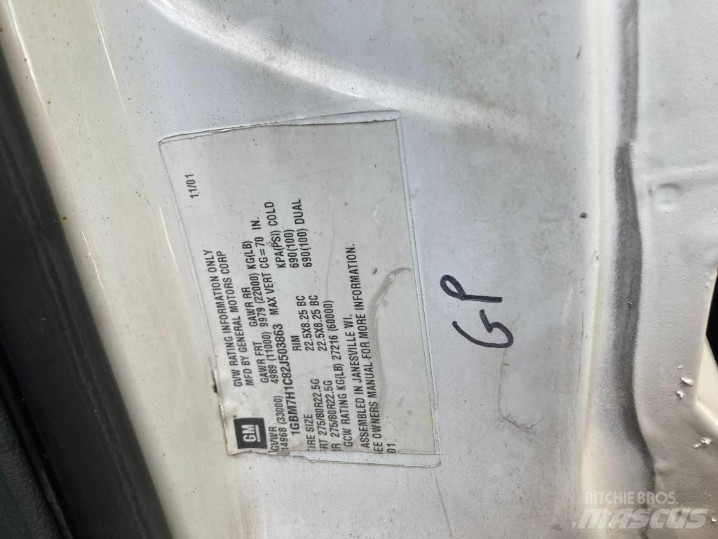 Chevrolet C7500 Billenő teherautók