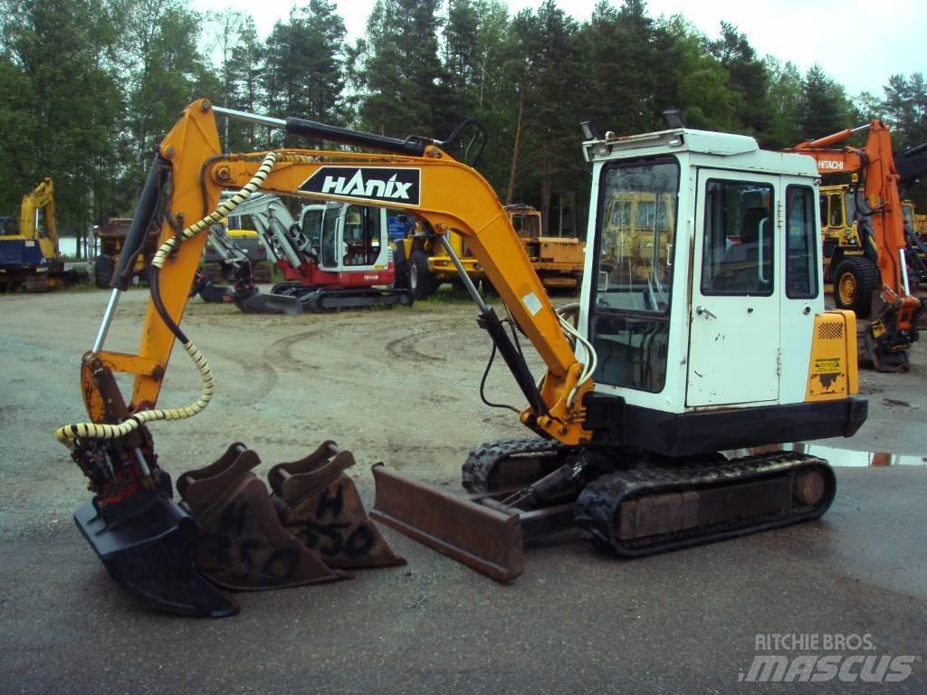 Hanix N 350-2 Mini kotrók < 7t