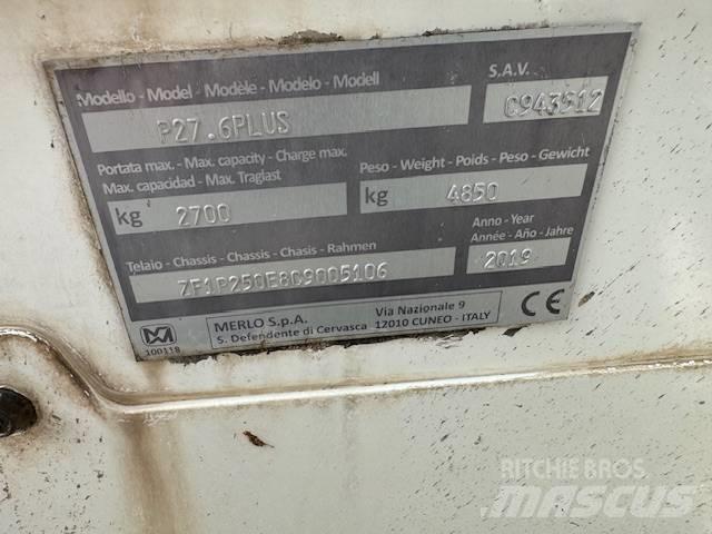 Merlo P 27.6 Plus Teleszkópos rakodók