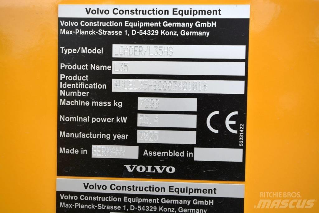 Volvo L 35 HS Gumikerekes homlokrakodók