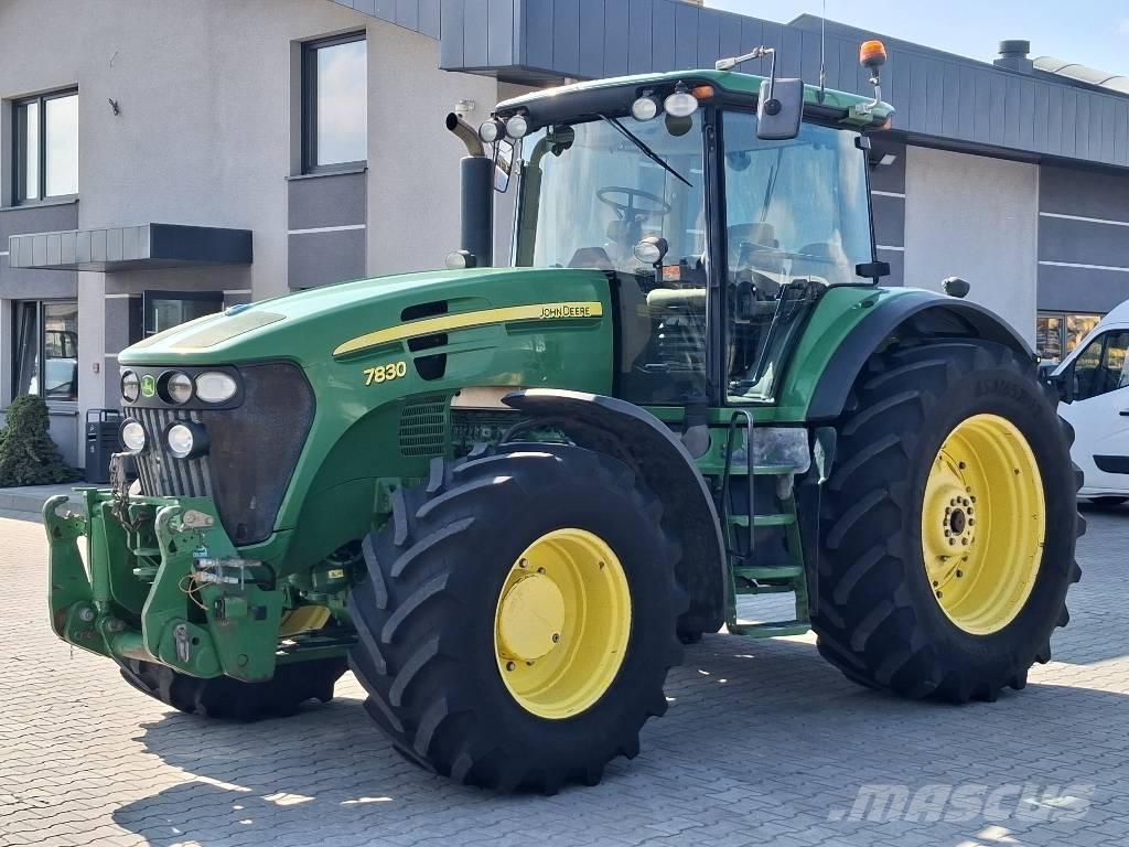 John Deere 7830 TLS Traktorok