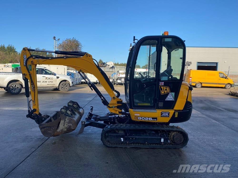 JCB 8026 Mini kotrók < 7t