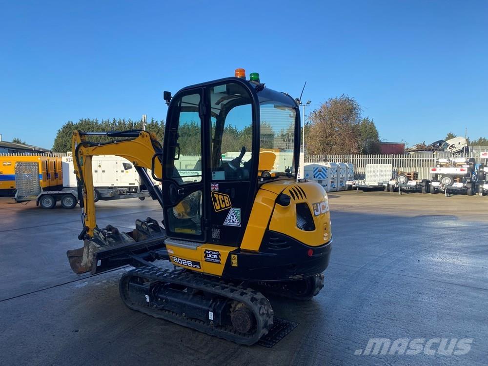 JCB 8026 Mini kotrók < 7t
