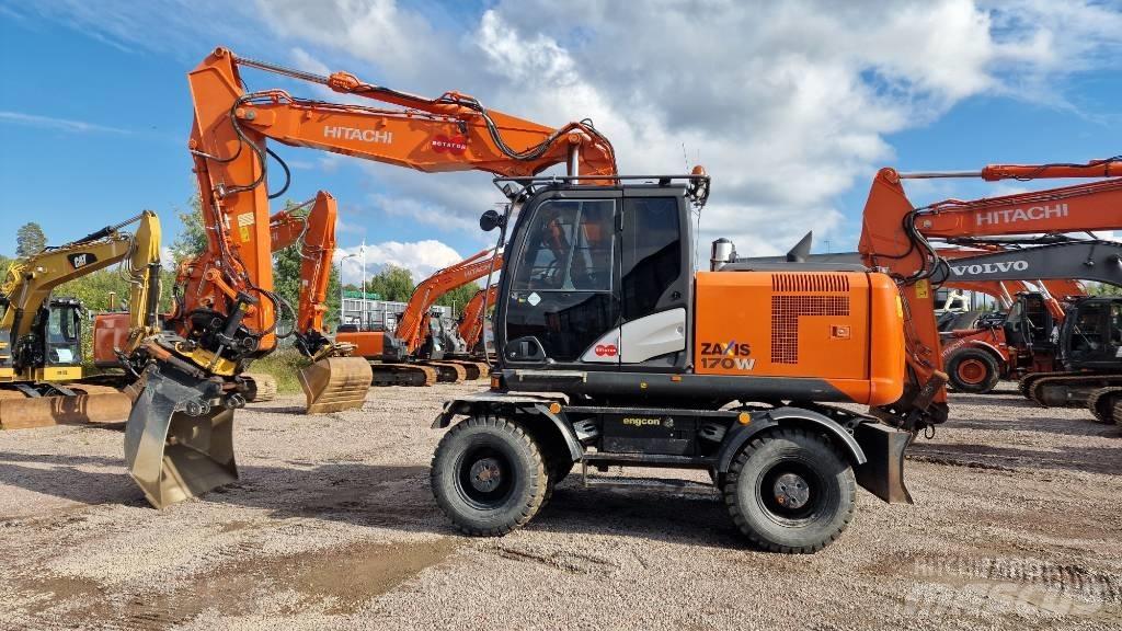 Hitachi ZX170W-5 2P Gumikerekes kotrók