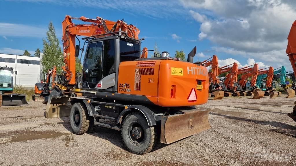 Hitachi ZX170W-5 2P Gumikerekes kotrók