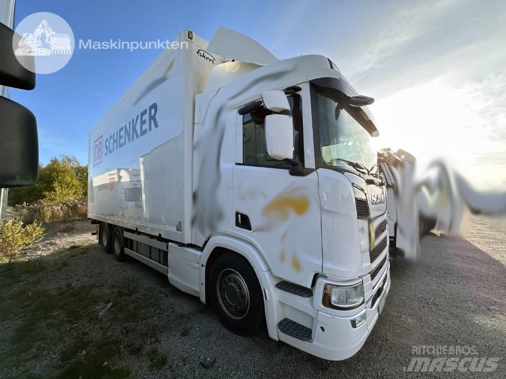Scania R 580 Dobozos teherautók