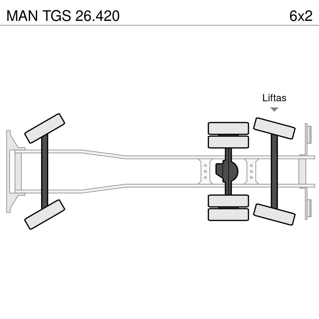 MAN TGS 26.420 Multifunkciós teherautók