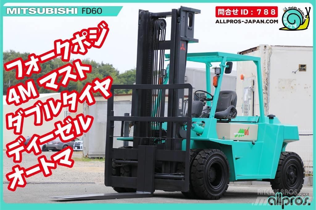 Mitsubishi FD60 Dízel targoncák