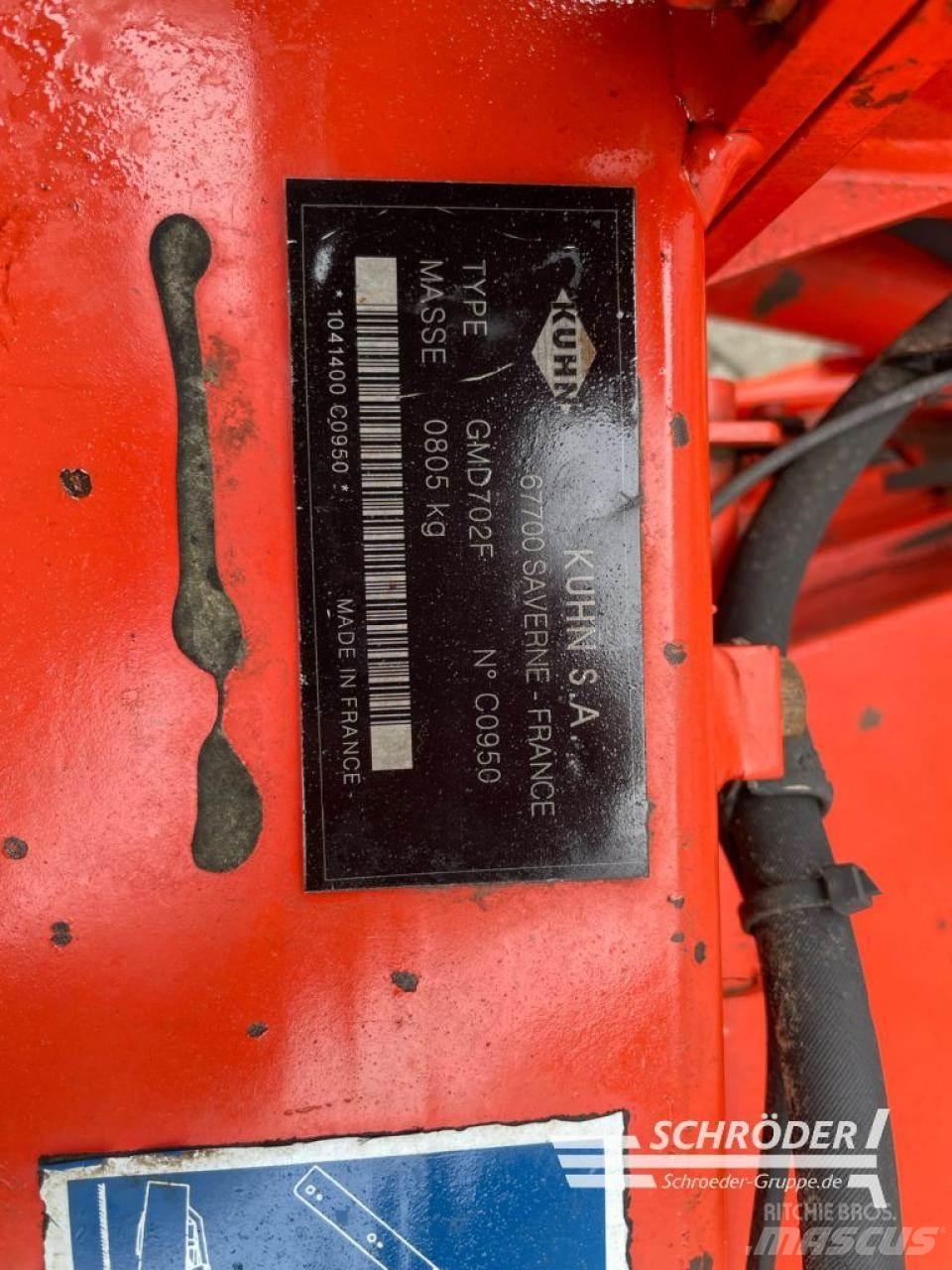 Kuhn GMD 702 F Kaszák