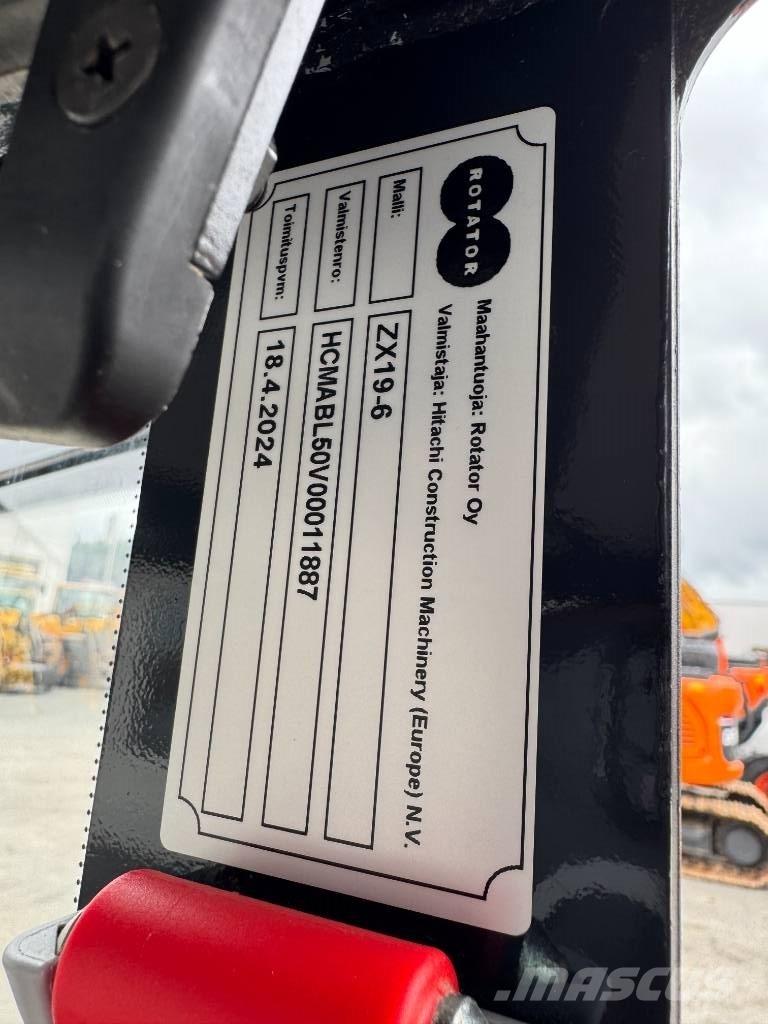 Hitachi ZX 19-6 CR Mini kotrók < 7t