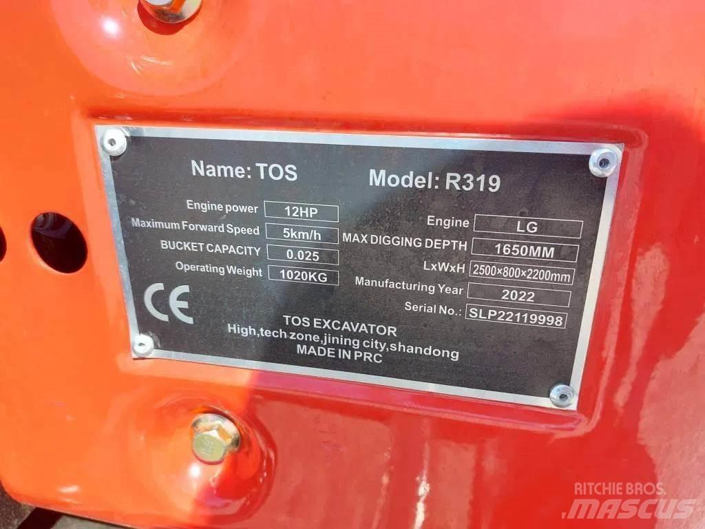TOS R319 Mini kotrók < 7t