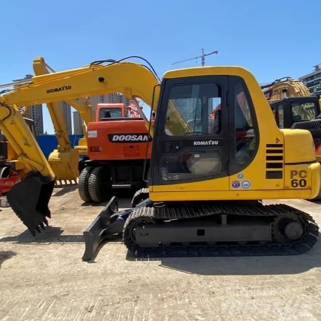 Komatsu PC60-7 Lánctalpas kotrók