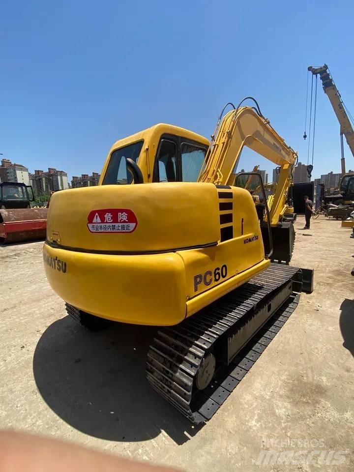 Komatsu PC60-7 Lánctalpas kotrók