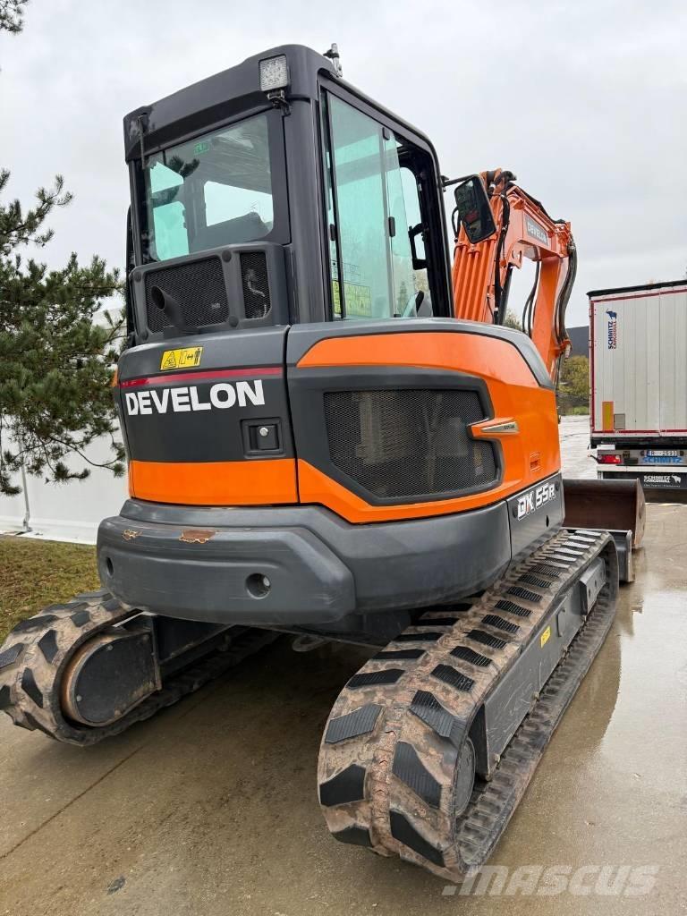 Doosan DX 55 RZ Lánctalpas kotrók