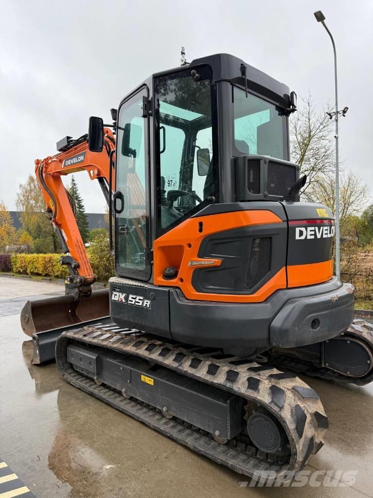 Doosan DX 55 RZ Lánctalpas kotrók