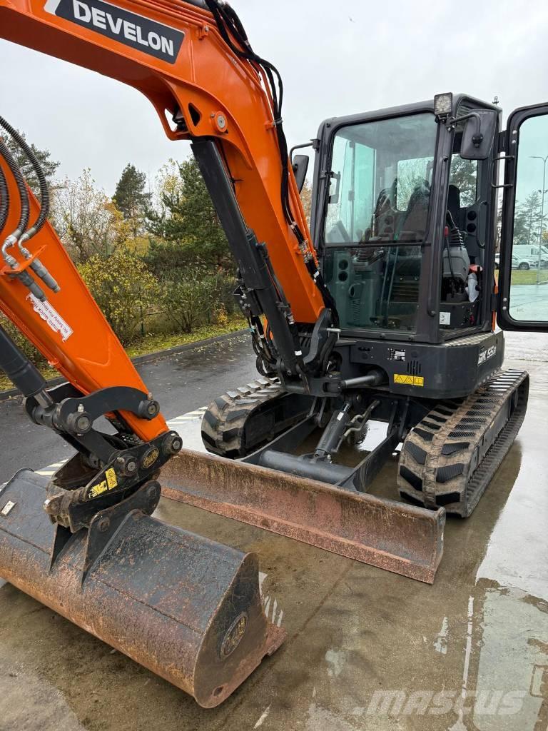 Doosan DX 55 RZ Lánctalpas kotrók