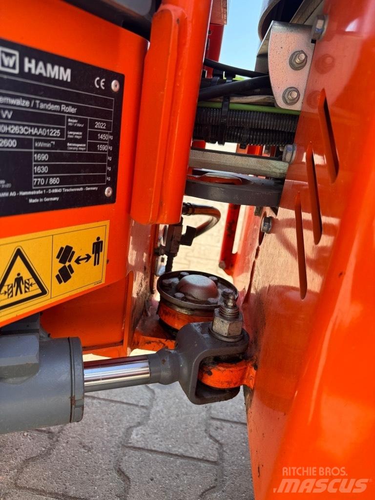 Hamm HD 8 VV Ikerdobos hengerek