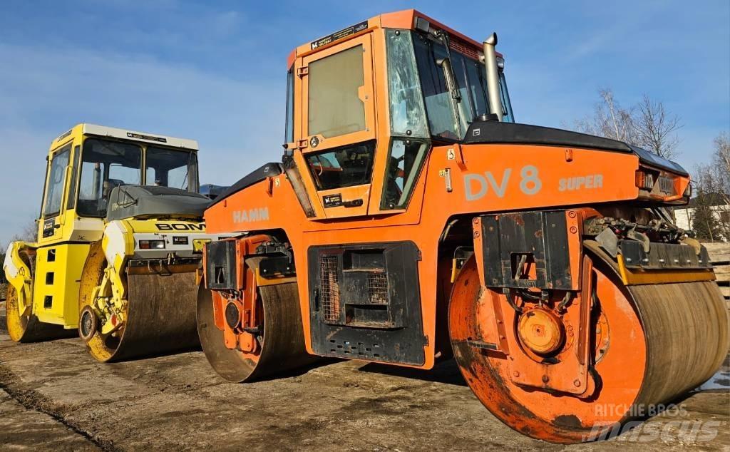 Hamm DV 8.42 Super Ikerdobos hengerek