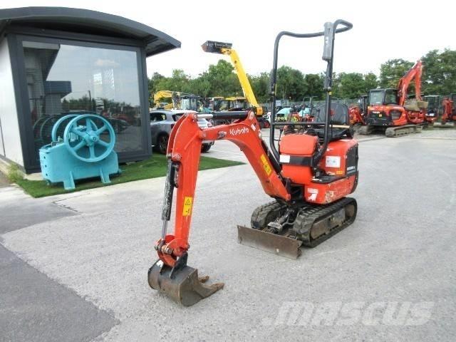 Kubota K 008-5 Mini kotrók < 7t