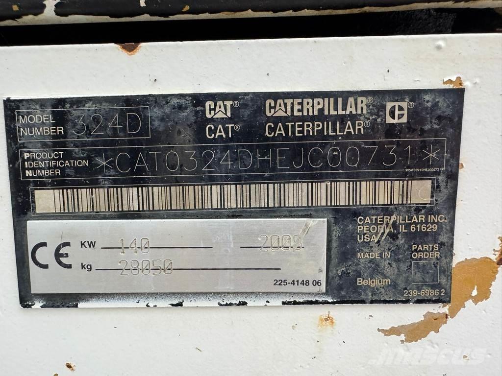 CAT 324DLN Lánctalpas kotrók