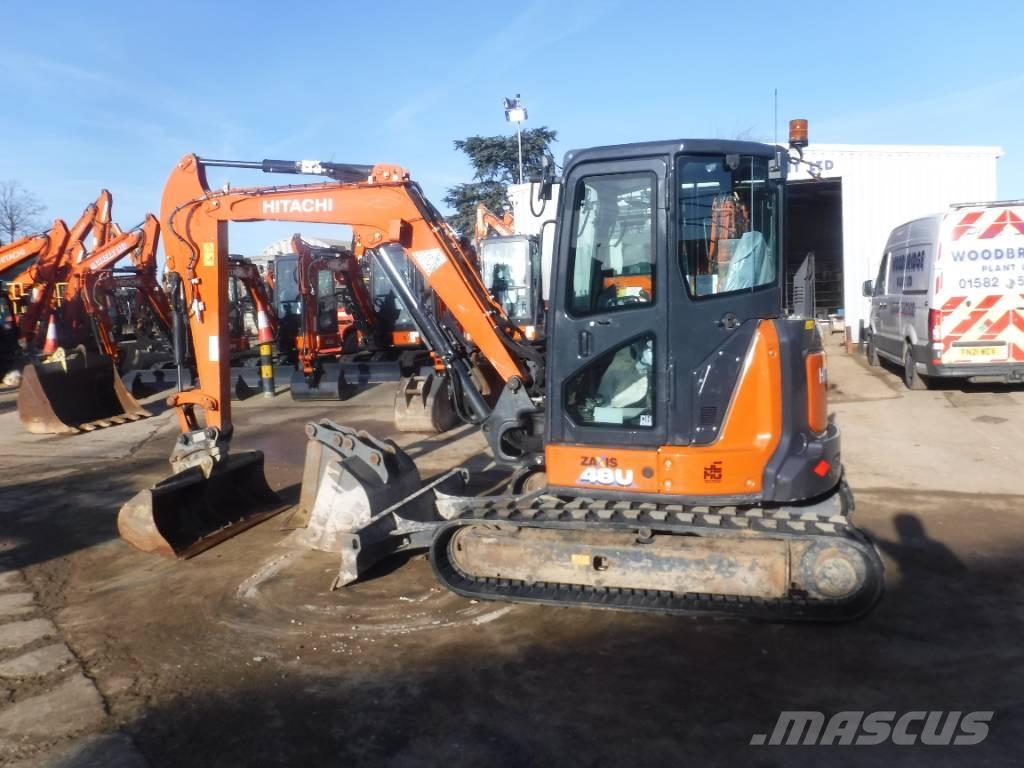 Hitachi ZX 48 U-6 Mini kotrók < 7t