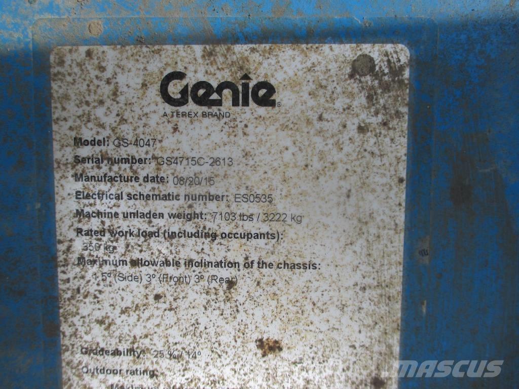 Genie GS 4047 Ollós emelők