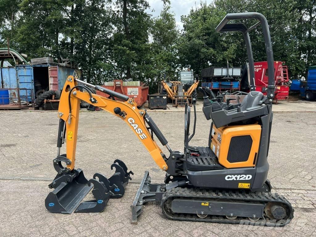 CASE CX 12 D Mini kotrók < 7t