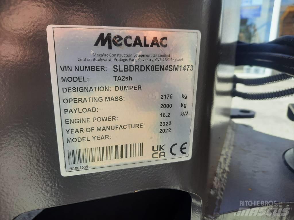 Mecalac TA2SH Mezei dömperek