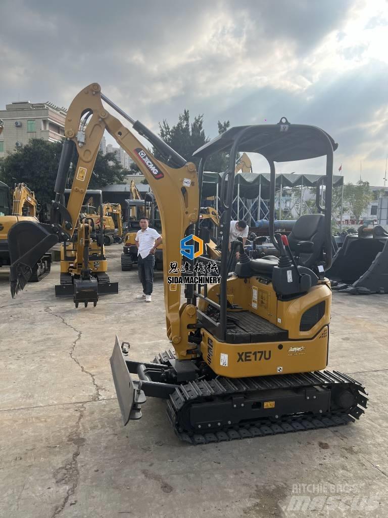XCMG XE 17 U Mini kotrók < 7t