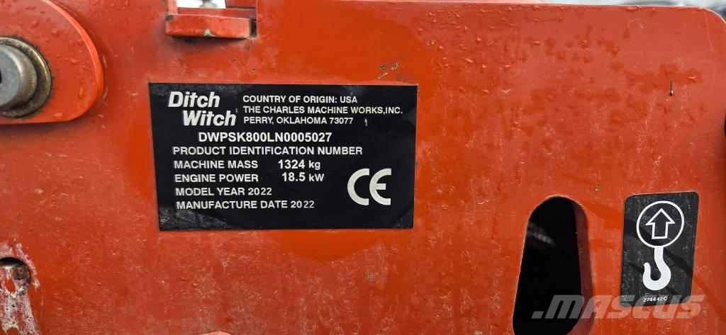 Ditch Witch SK 800 Mini homlokrakodók
