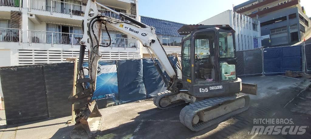Bobcat E 55 Mini kotrók < 7t