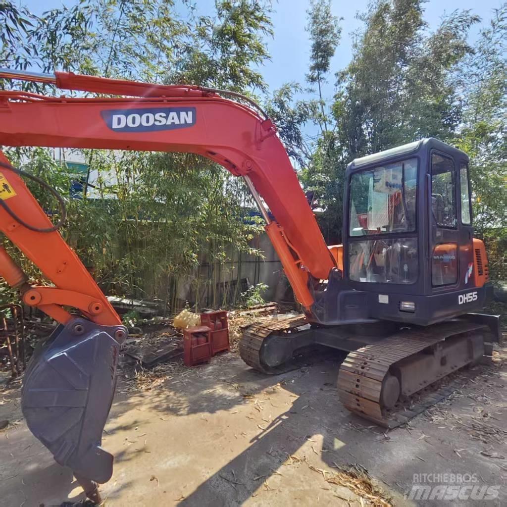 Doosan DH 55 Mini kotrók < 7t