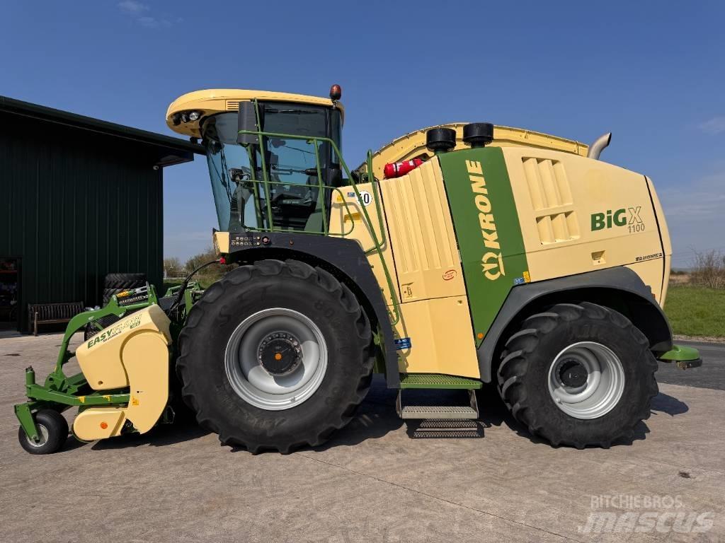 Krone Big X 1100 Önjáró szecskázók