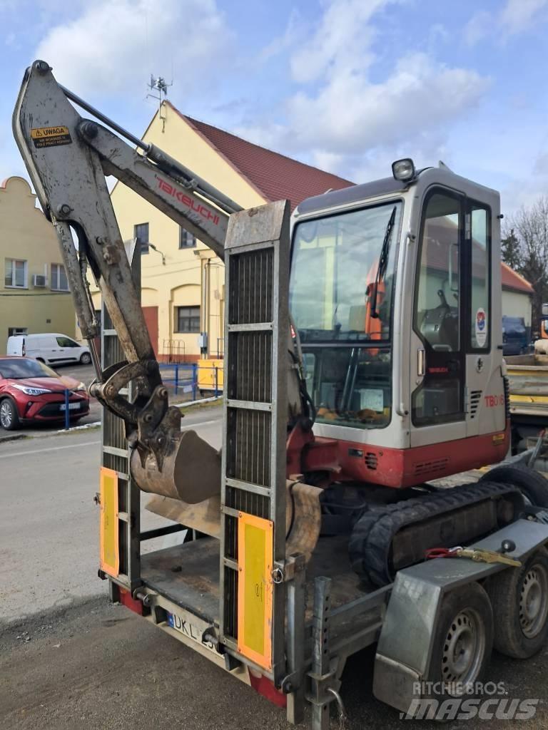 Takeuchi TB016 Mini kotrók < 7t