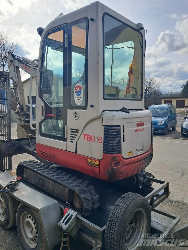 Takeuchi TB016 Mini kotrók < 7t