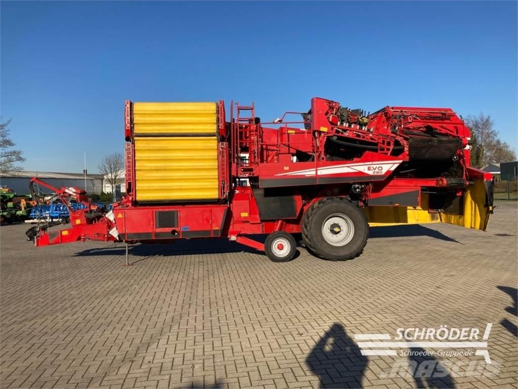 Grimme EVO 280 Burgonya kombájnok és kiszedők