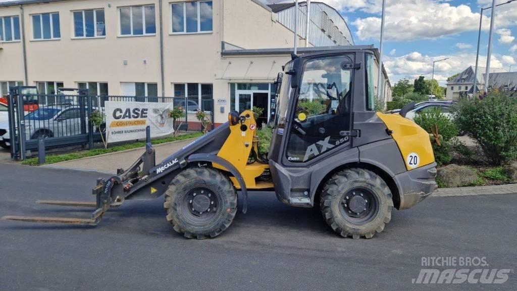 Mecalac AX 850 Gumikerekes homlokrakodók