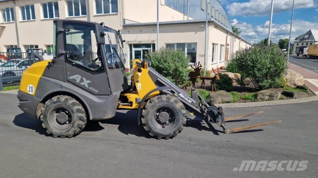 Mecalac AX 850 Gumikerekes homlokrakodók