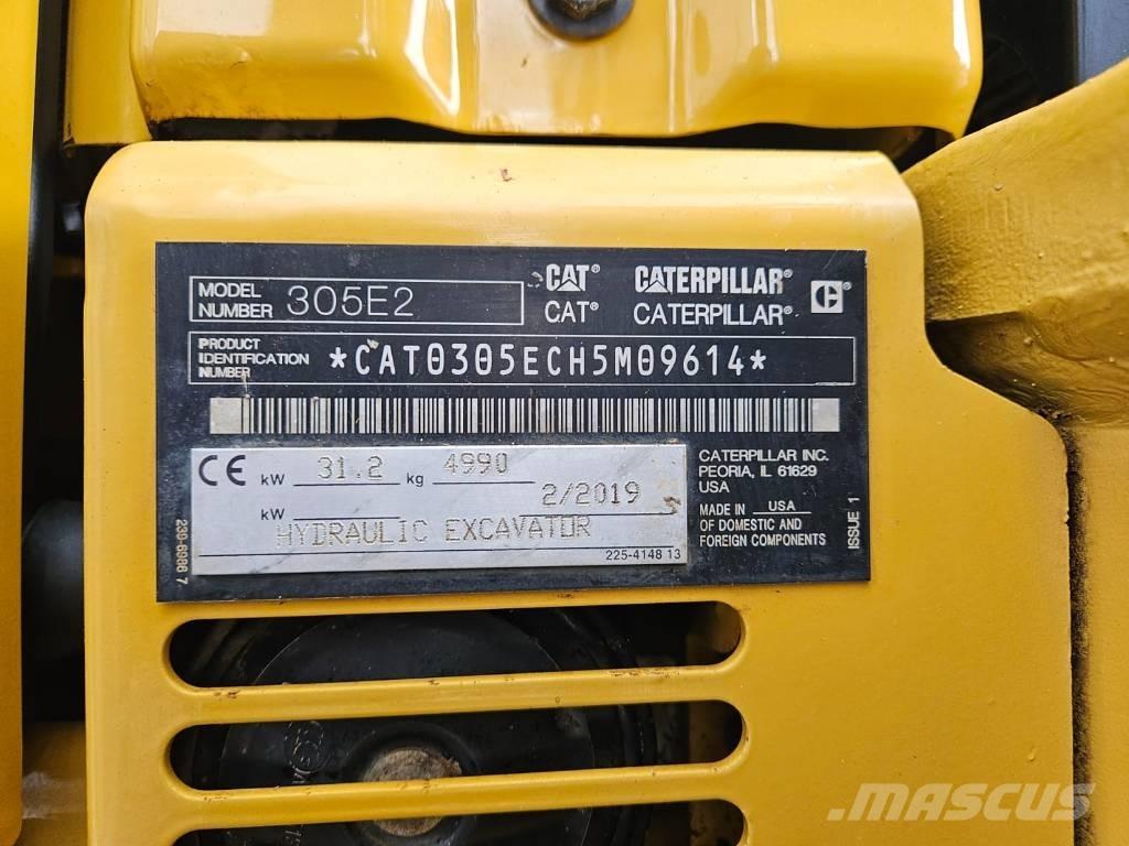 CAT 305 E2 Mini kotrók < 7t
