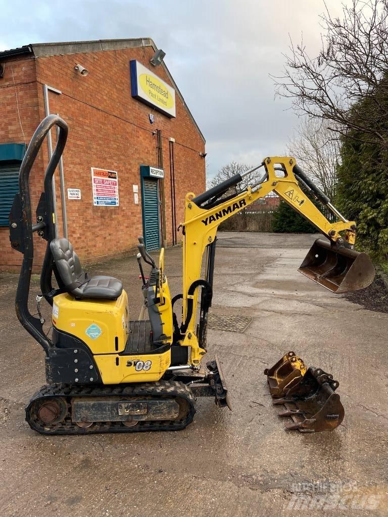 Yanmar SV 08 Mini kotrók < 7t