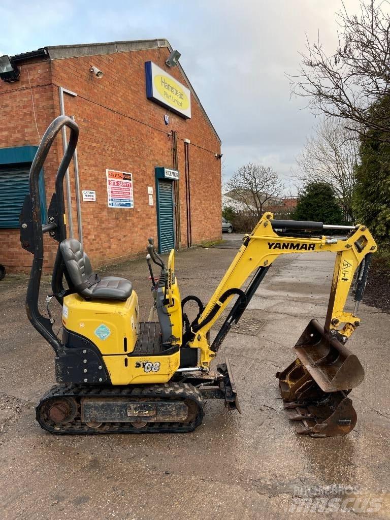 Yanmar SV 08 Mini kotrók < 7t
