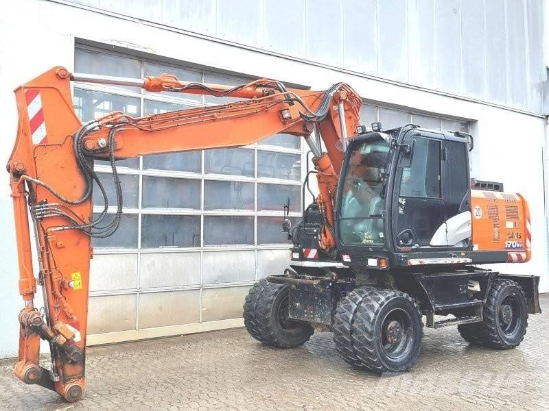 Hitachi ZX 170 W-6 Gumikerekes kotrók
