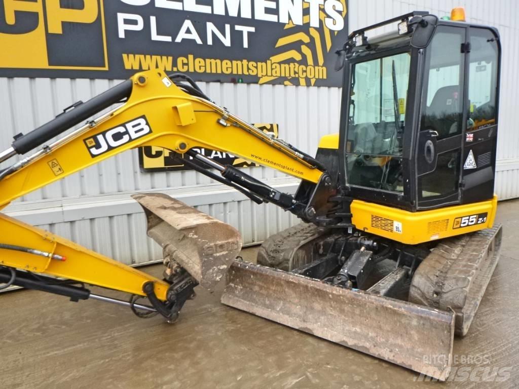 JCB 55 Z-1 Mini kotrók < 7t