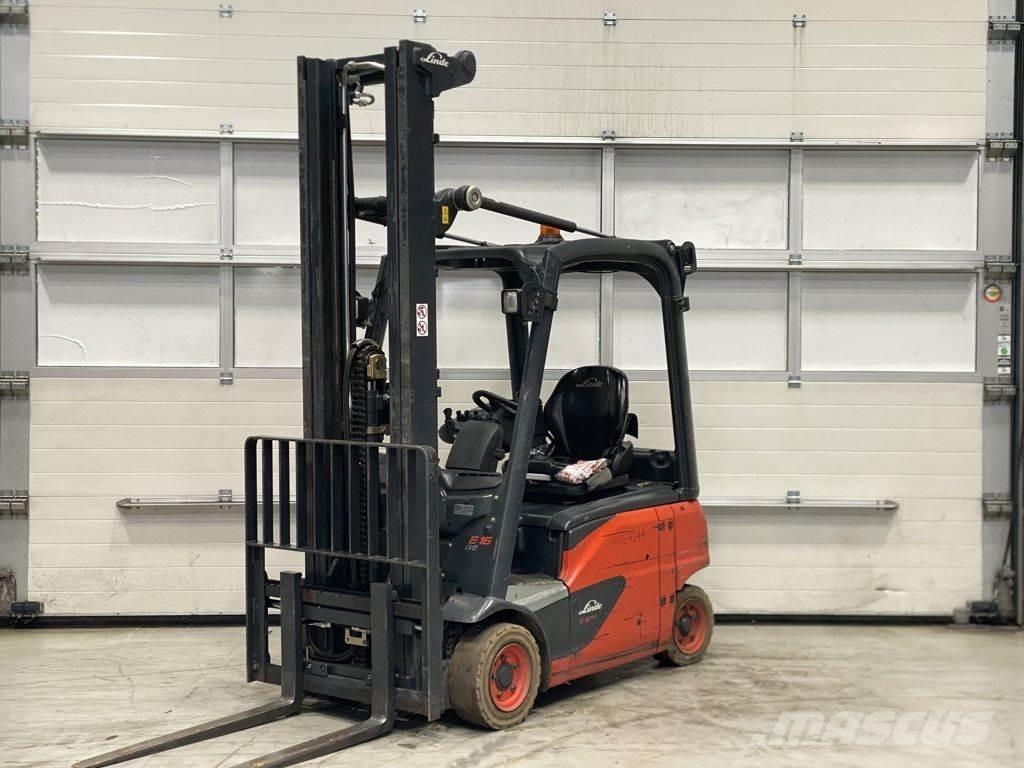 Linde E16P-02 Elektromos targoncák