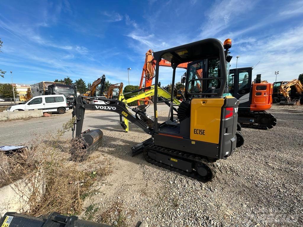 Volvo EC 15 E Mini kotrók < 7t
