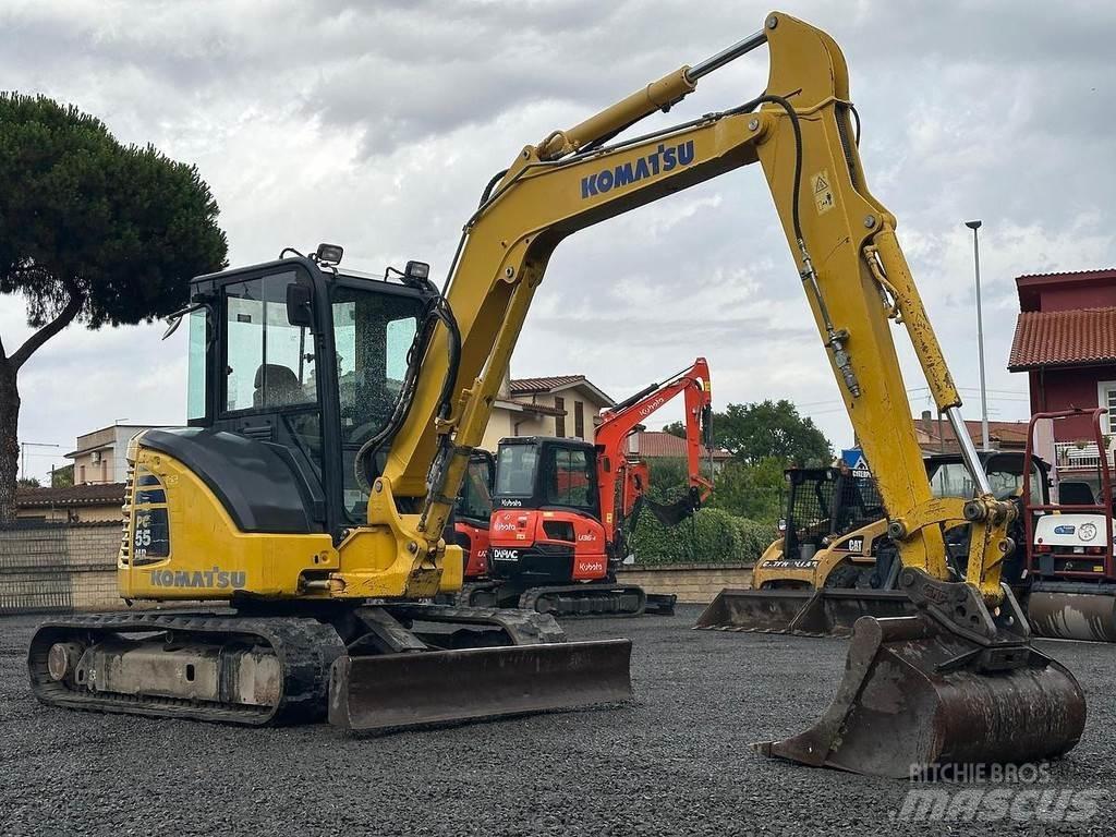 Komatsu PC55-MR3 Mini kotrók < 7t