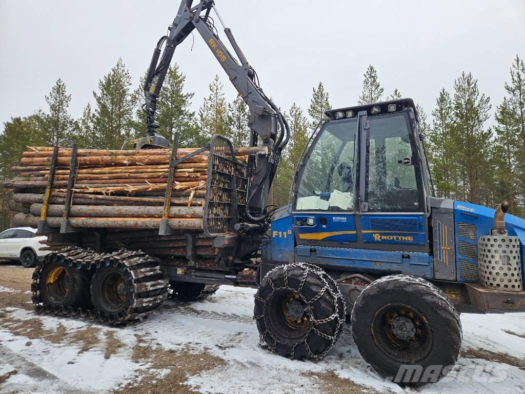 Rottne F11D Kihordók