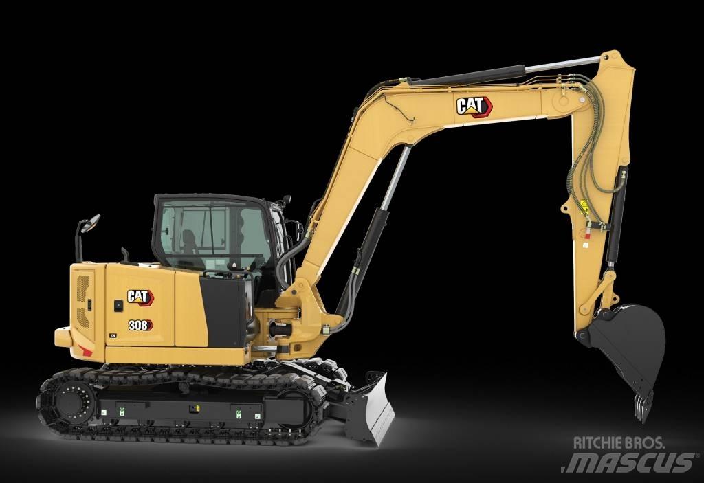 CAT 308 Közepes (midi) kotrók 7 t - 12 t